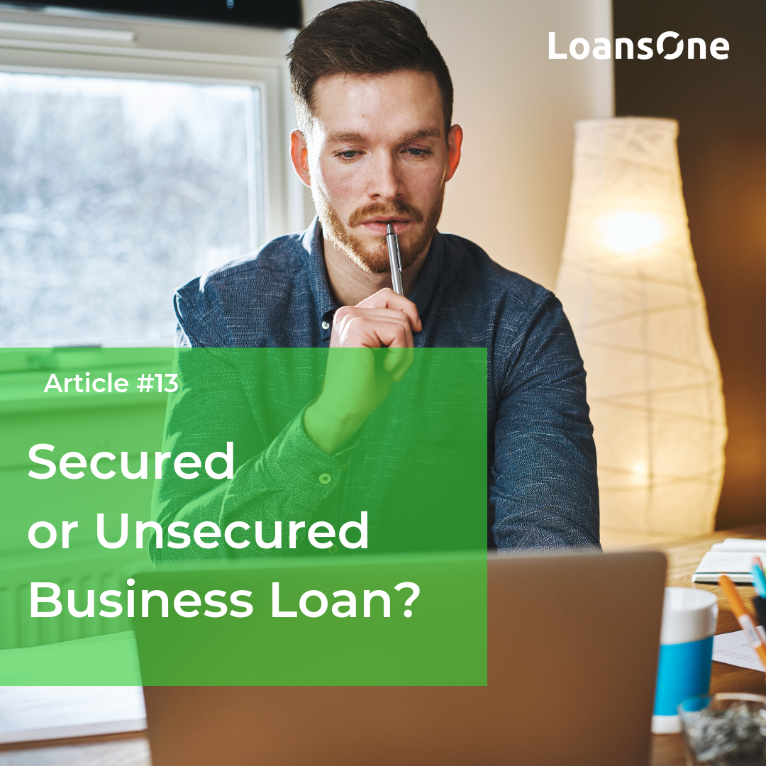 Secured Or Unsecured Business Loan Loansone