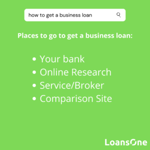 Places to go to get a business loan